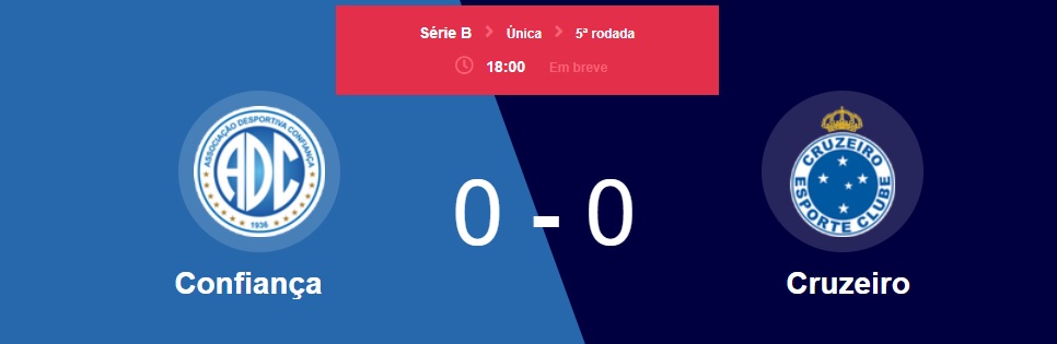 Confiança x Cruzeiro | Quero Apostar