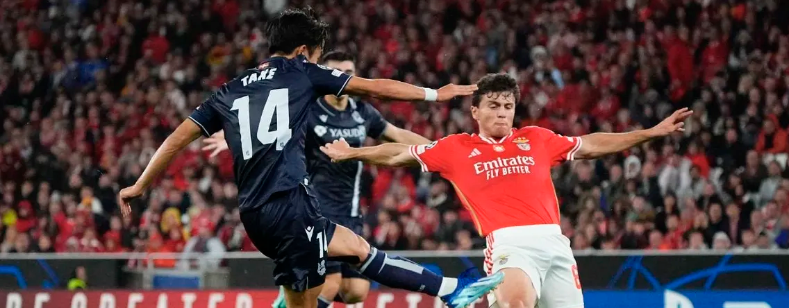 Onde assistir, palpites e escalações de Benfica x Real Sociedad - Champions  League - 24/10/2023